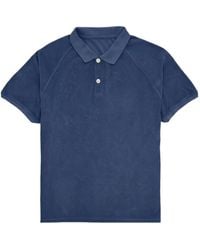 Fortela - Polo Brody En Tissu-Éponge À Manches Raglan - Lyst