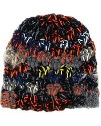 Exquisite J - Striped Wool Beanie - Lyst
