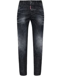 DSquared² - Ripped-Detail Jeans - Lyst
