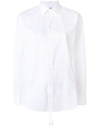 Polo Ralph Lauren Chemise à ourlet incurvé - Blanc