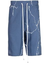 Destin - Polka-Dot Pattern Print Shorts - Lyst