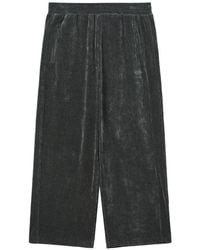 FIVE CM - Trainingsbroek Met Ribfluwelen Effect - Lyst