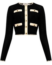 Self-Portrait - Short Cardigan - Lyst