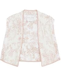forte_forte - Gilet À Fleurs - Lyst