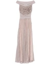 Antonino Valenti - Ruffled-Panel Maxi Dress - Lyst