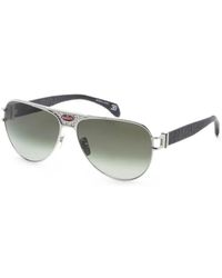 Bugatti - Pilotenbrille Aus Sterlingsilber - Lyst