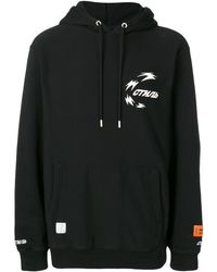 Heron Preston Kapuzenpullover mit Print - Schwarz