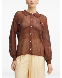 Fracomina - Pocket Buttoned Cardigan - Lyst