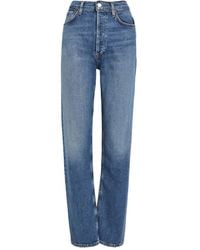 Agolde - 90S Pinch Button-Fly Denim Jeans - Lyst