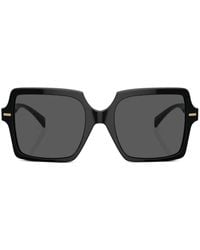 Versace - Oversized Square-Frame Sunglasses - Lyst
