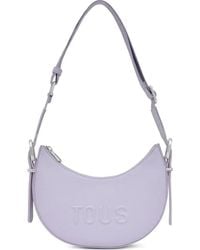 Tous - Medium Embossed-Logo Shoulder Bag - Lyst