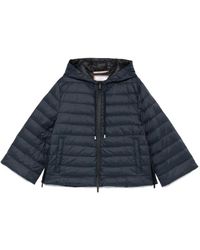 Peserico - Hooded Puffer Jacket - Lyst