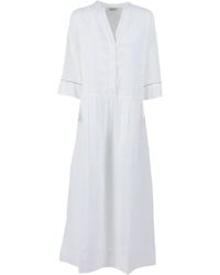 Peserico - Midi Dress - Lyst