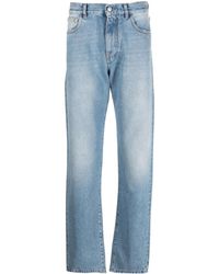 Gcds - Low-Rise Straight-Leg Jeans - Lyst