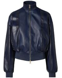 Fendi - Perforated Nappa-Leather Jacket - Lyst