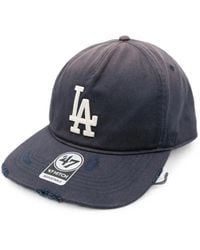 Represent - Distressed Logo-Embroidered Cap - Lyst