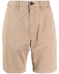 PS by Paul Smith - High-waisted Cotton Shorts - Lyst