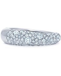 Kwiat - 18Kt Cobblestone Pavé Diamond Band Ring - Lyst