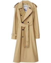 Burberry - Trenchcoat Aus Gabardine - Lyst