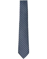 Giorgio Armani - Geometrisch gemusterte Krawatte - Lyst