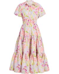 Cinq À Sept - Midnight Tulips Maggio Dress - Lyst