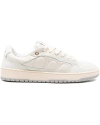 Santha - Padded Leather Sneakers - Lyst