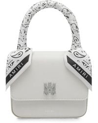 Amiri - Borsa Tote Ma Micro Con Decorazione Bandana - Lyst