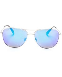 Maui Jim - Cliff House Pilot-Frame Sunglasses - Lyst
