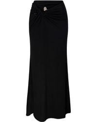 Christopher Esber - Knot-Detail Ribbed-Knit Maxi Skirt - Lyst