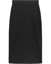 MSGM - High-Rise Midi Skirt - Lyst