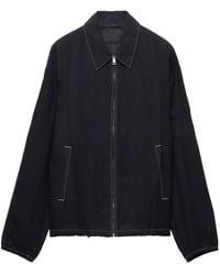 Prada - Katoenen Bomberjack - Lyst