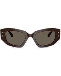 Michael Kors - Le Praz Geometric-Frame Sunglasses - Lyst