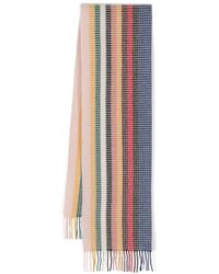 Paul Smith - Signature Stripe Knitted Scarf - Lyst