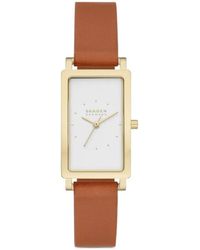 Skagen - Hagen Lille Rectangular 22Mm Watch - Lyst