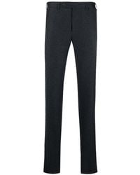 Canali - Pressed-Crease Tailored Trousers - Lyst