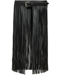 KARL LAGERFELD - K/Autograph Fringe Belt - Lyst