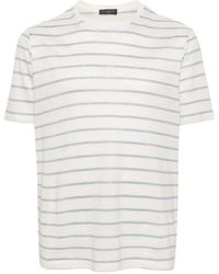 Paul & Shark - Striped T-Shirt - Lyst