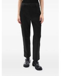 Ann Demeulemeester - Fera Straight-Leg Trousers - Lyst