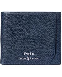 Polo Ralph Lauren - Pebbled Leather Wallet - Lyst