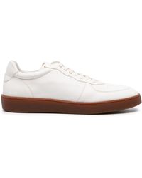 SCAROSSO - Agostino Leather Sneakers - Lyst