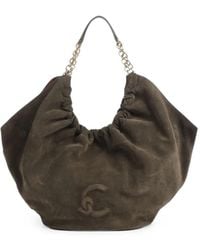 Coccinelle - Smash Ruched-Detail Suede Tote Bag - Lyst