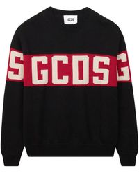 Gcds - Band Logo Wool Sweater - Lyst