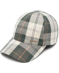Barbour - Telfield Tartan Baseball Cap - Lyst
