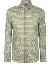Fedeli - Overhemd Met Bloemenprint - Lyst