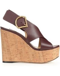 Sergio Rossi - Sea Scale Sandalen 75Mm - Lyst