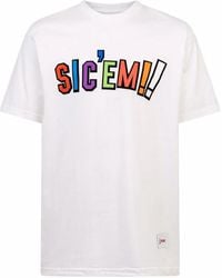 Supreme - X Wtaps Sic'Em Crew Neck T-Shirt - Lyst