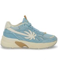 Palm Angels - The Palm Runner Leren Sneakers - Lyst