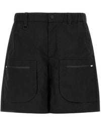 Laminar - Bermudas Con Bolsillos Con Cremallera - Lyst