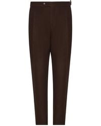 Franzese Collection - Double Waistband Dart Trousers - Lyst
