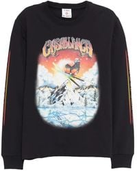 CASABLANCA - Sweatshirt mit Logo-Print - Lyst